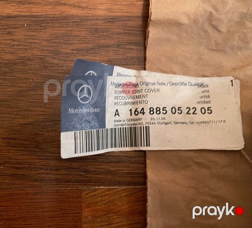 "Mercedes W164, X164 ML və GL" arxa buferin alt xromu — Ehtiyat hissələri və aksesuarlar, Bakı (3)
