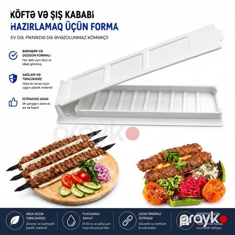 Lülə presi, Plastik, Ağ — Bakı
