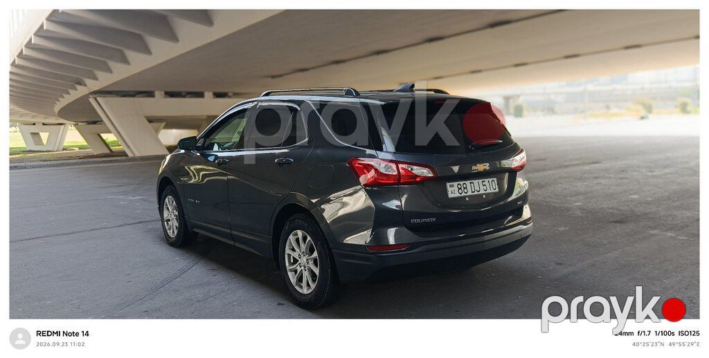 Chevrolet Equinox, 1.5 L, 2018 il, 101 000 km — Avtomobillər, Bakı (4)