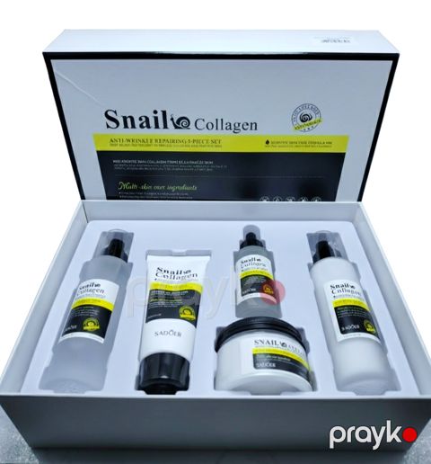 Bədən üçün kosmetika dəsti Sadoer Snail Collagen, 5 əd — Bakı