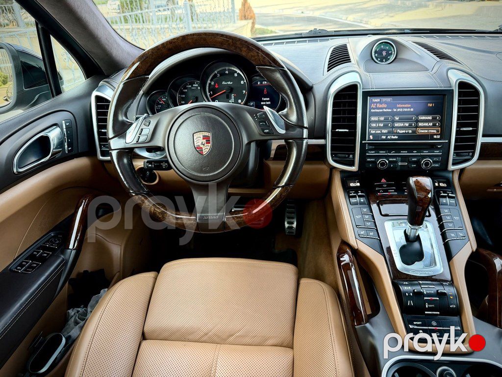 Porsche Cayenne Turbo, 4.8 L, 2011 il, 129 000 km — Avtomobillər, Bakı (9)