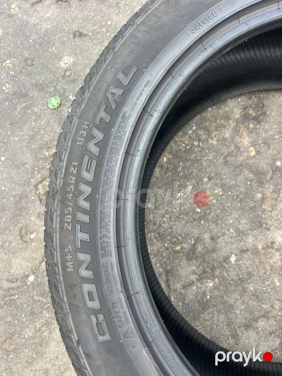 Continental şinləri 285/45 R21 — Ehtiyat hissələri və aksesuarlar, Bakı (4)