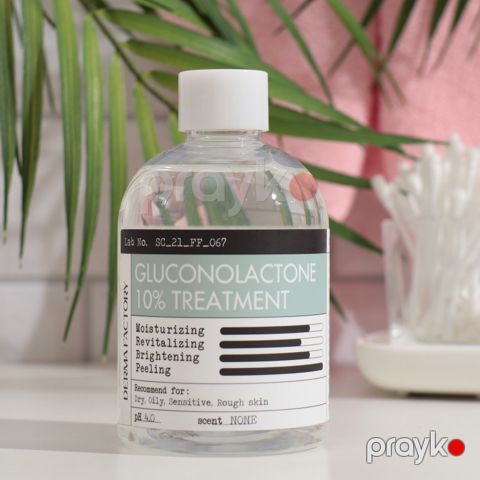 Üz toneri Derma Factory Gluconolactone 10% Treatment 250 ml — Bakı