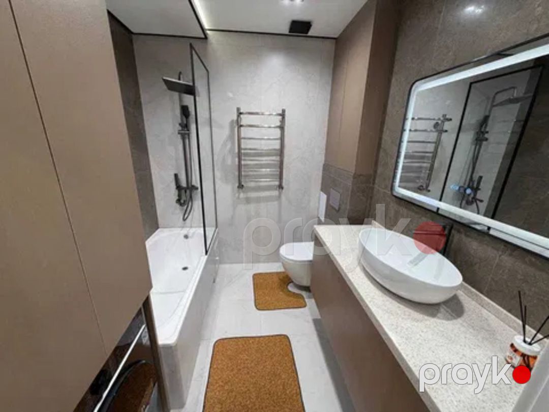 İcarəyə verilir 3 otaqlı yeni tikili 120 m² — Mənzil, Bakı (9)