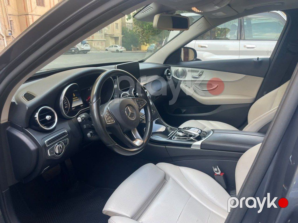 Mercedes C 300 4MATIC, 2.0 L, 2016 il, 177 028 km — Avtomobillər, Bakı (5)
