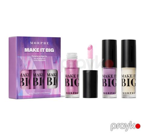Dodaq parıldadıcısı dəsti Morphe Make İt Big, 4 ml — Bakı