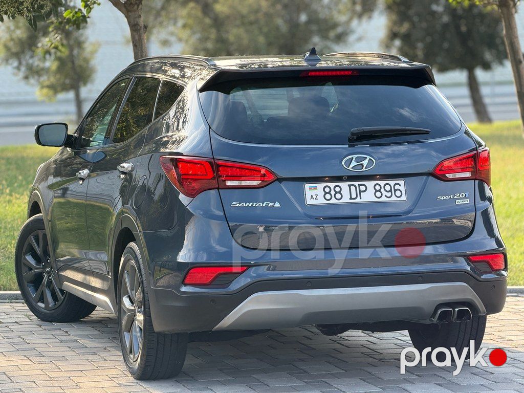 Hyundai Santa Fe, 2.0 L, 2017 il, 115 000 km — Avtomobillər, Bakı (11)