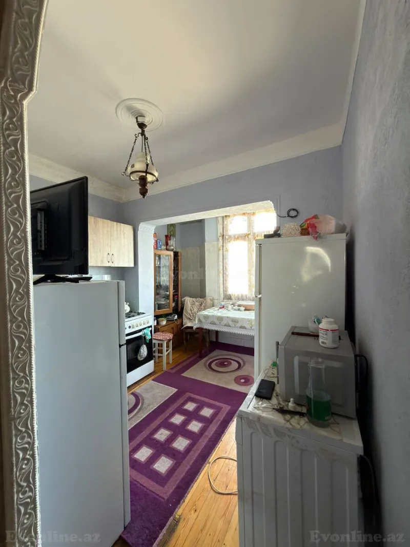 Satılır 3 otaqlı Mənzil Köhnə tikili 80 m² Bakı, Xətai r., Köhnə Günəşli — Mənzil, Bakı (6)