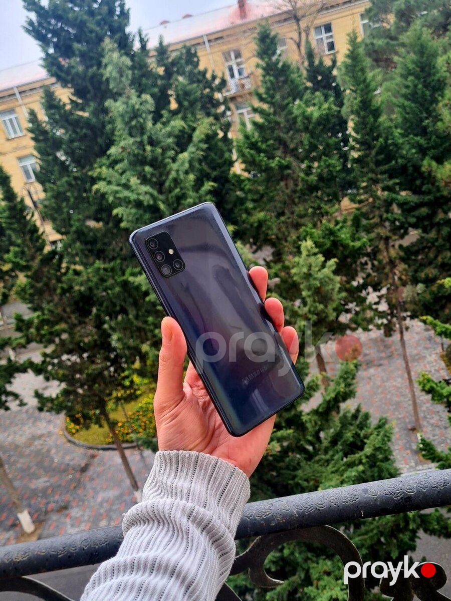 Samsung Galaxy A51 Prism Crush Black 128GB/6GB — Smartfonlar, Bakı (5)