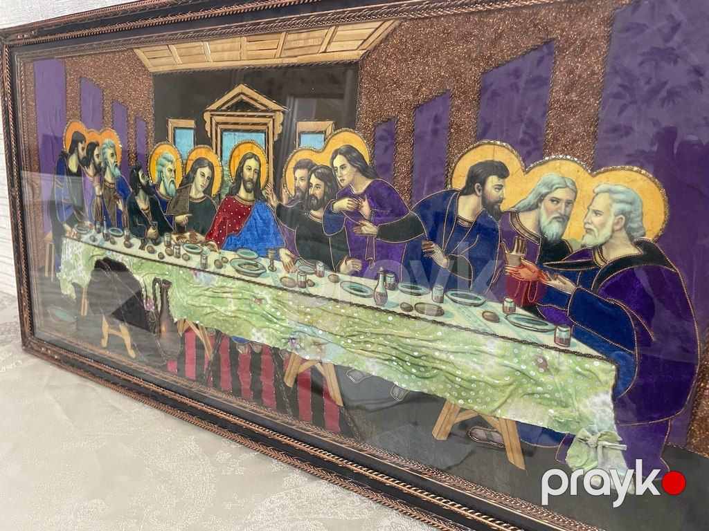 "İsa - sonuncu şam yeməyi" portreti — Kolleksiyalar, Bakı (6)