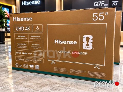 Televizor Hisense 55A6Q Hısense 55A6Q — Evinizə 4K Keyfiyyət — Bakı