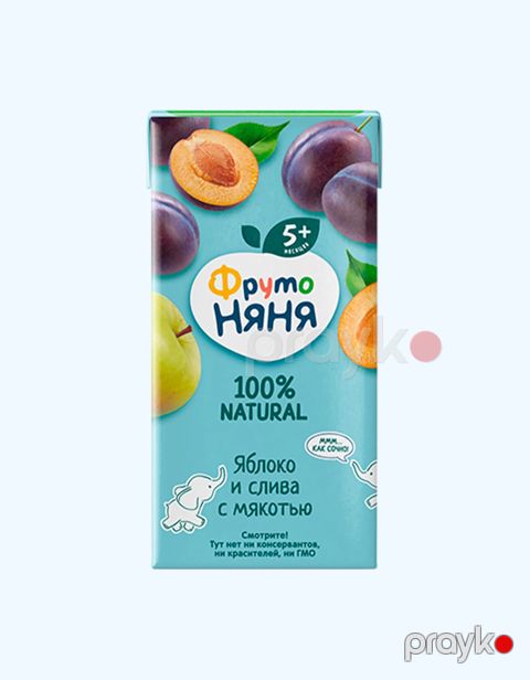 Uşaq şirəsi ФрутоНяня яблоко и слива, 5+ ay — Bakı