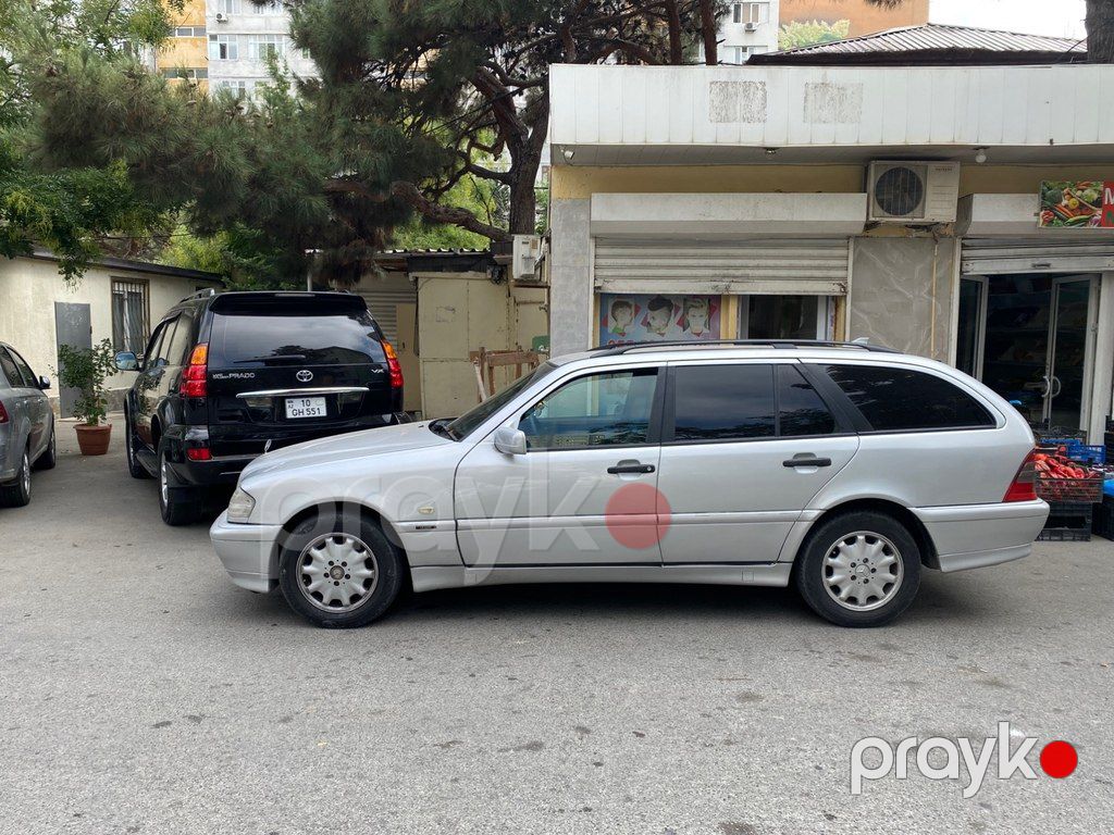 Mercedes C 220, 2.2 L, 2000 il, 350 000 km — Avtomobillər, Bakı (4)