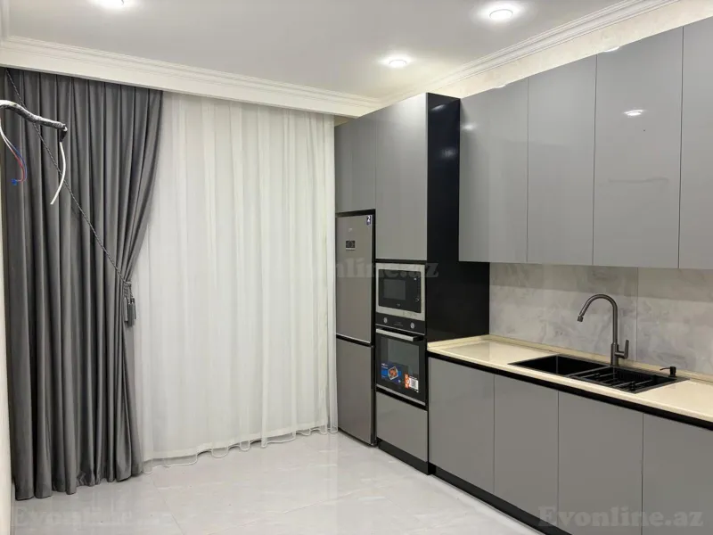 Kirayə verilir 2 otaqlı Mənzil Yeni tikili 77 m² Bakı, Binəqədi r., Dərnəgül m., 7-ci mikrorayon — Mənzil, Bakı (5)