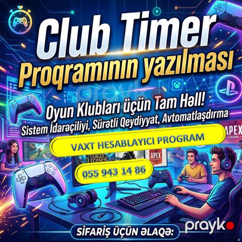 Club Timer Proqramını Quraşdırın — Bakı