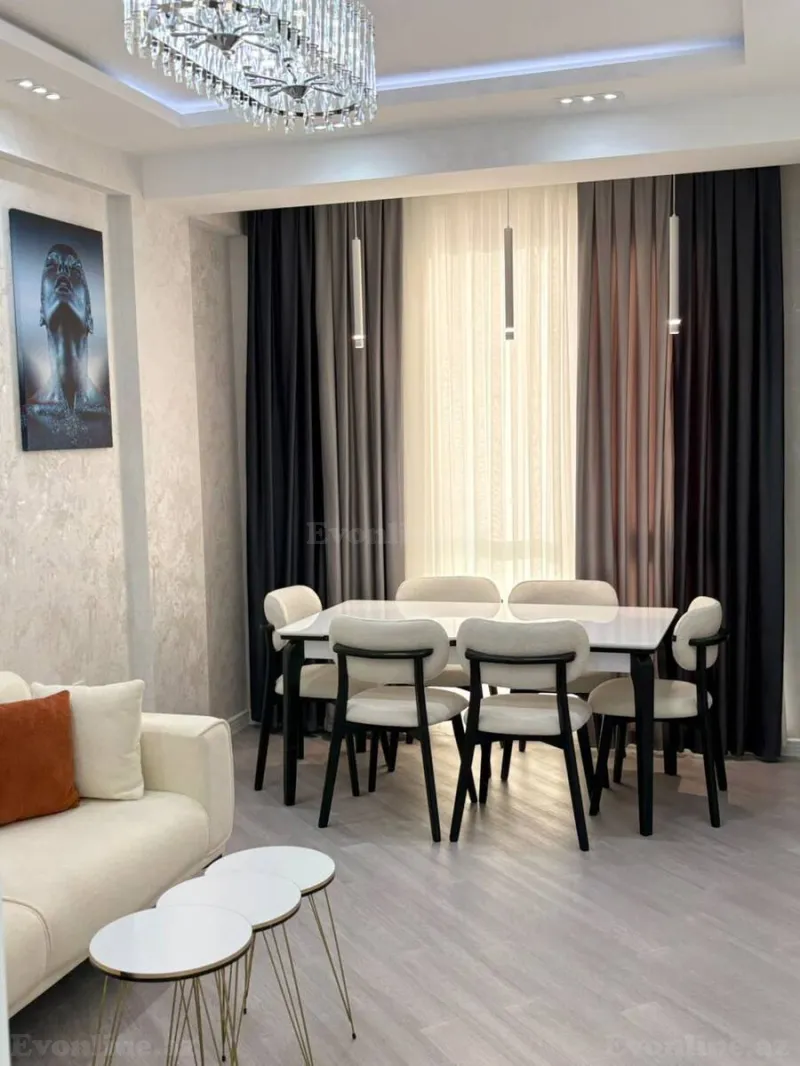 Kirayə verilir 2 otaqlı Mənzil Yeni tikili 55 m² Bakı, Binəqədi r., Dərnəgül m — Mənzil, Bakı (2)