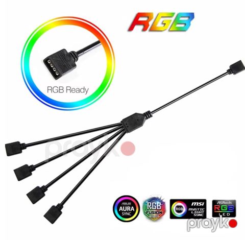 Argb Fan quraşdırmaq üçün Hub 5 port — Bakı