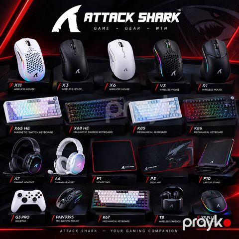 Attack Shark məhsulları — Bakı
