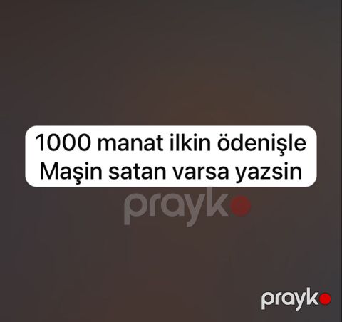Xidmət: Avtomobil alışı üçün ilkin ödənişli təklif Məzmun: - 1000 — Sabirabad