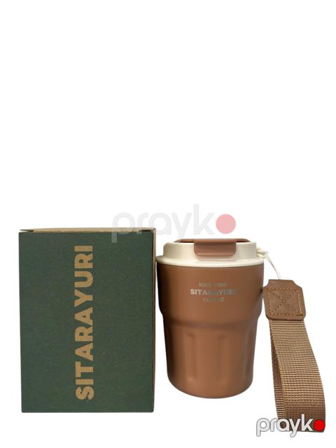 Termo fincan 20482048, paslanmayan polad, qəhvəyi, 290 ml — Bakı