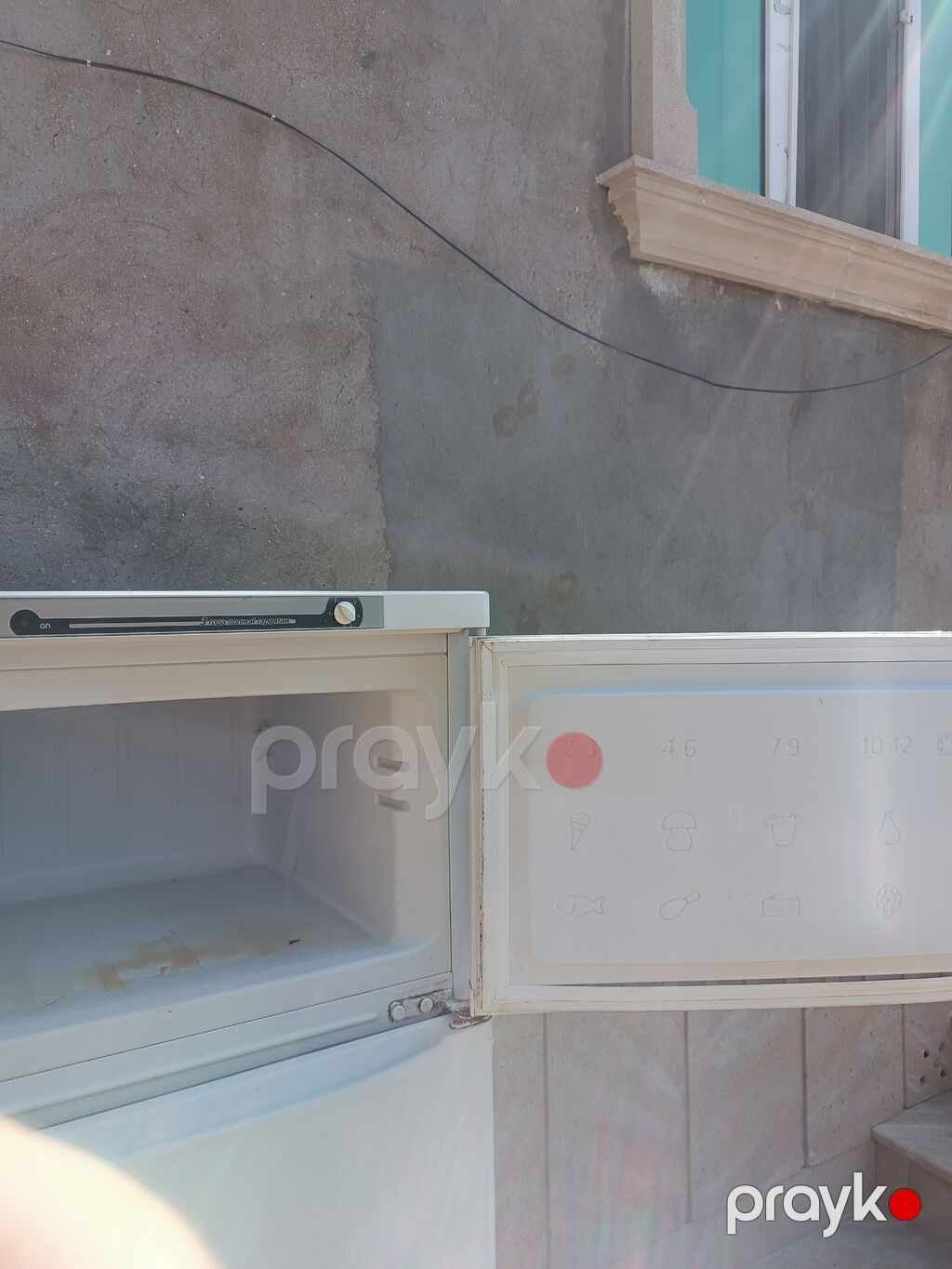 İşlənmiş 2 qapılı Indesit Soyuducu Satılır, rəng - Ağ — Soyuducular, Bakı (2)