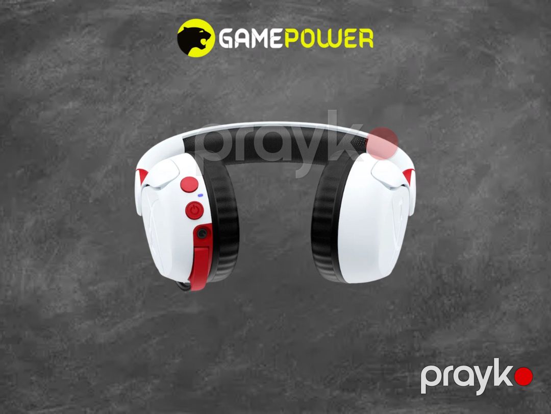 Simsiz qulaqlıq Hyperx Cloud Mını White — Səs texnikası, Bakı (4)