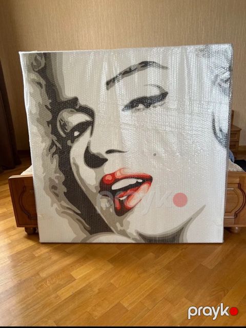 Marilyn Monroe rəsmi — Bakı