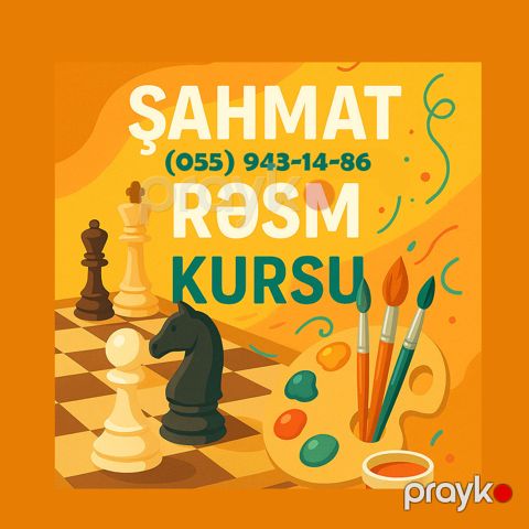 Ressamliq və Şahmat dersleri — Bakı