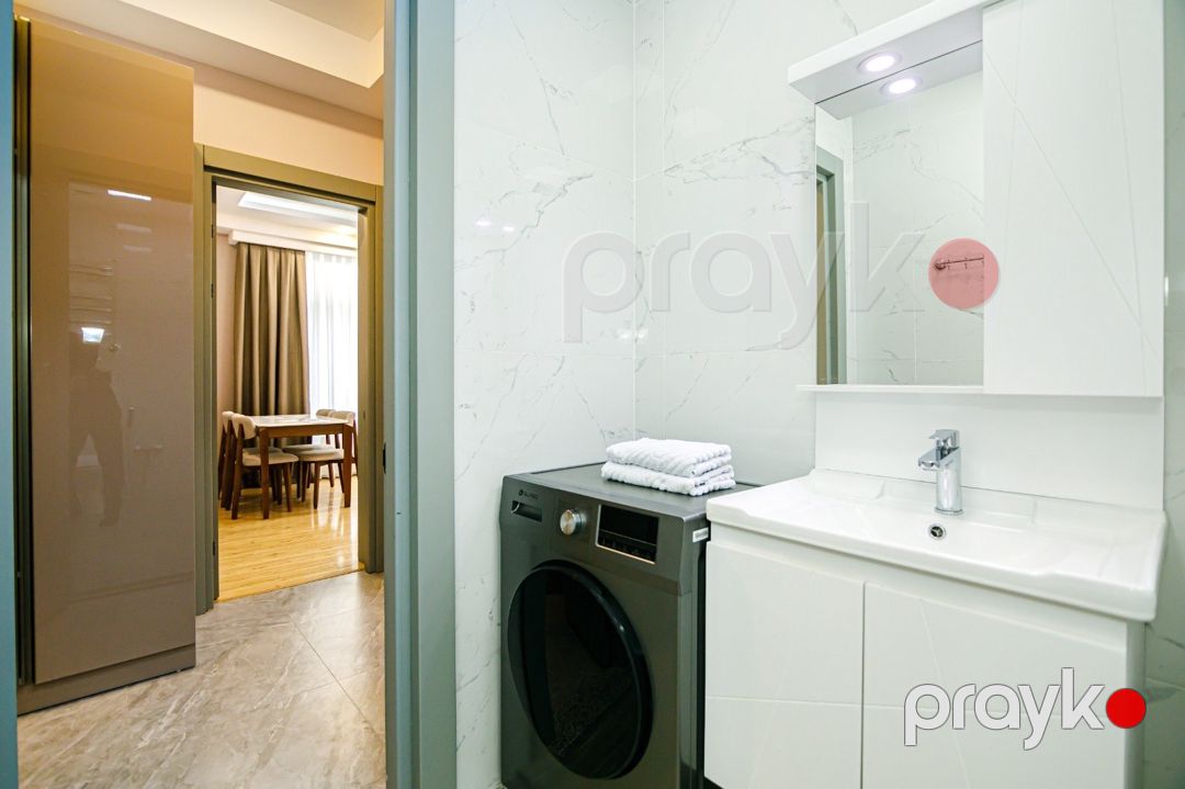 İcarəyə verilir 2 otaqlı yeni tikili 87 m² — Mənzil, Bakı (9)