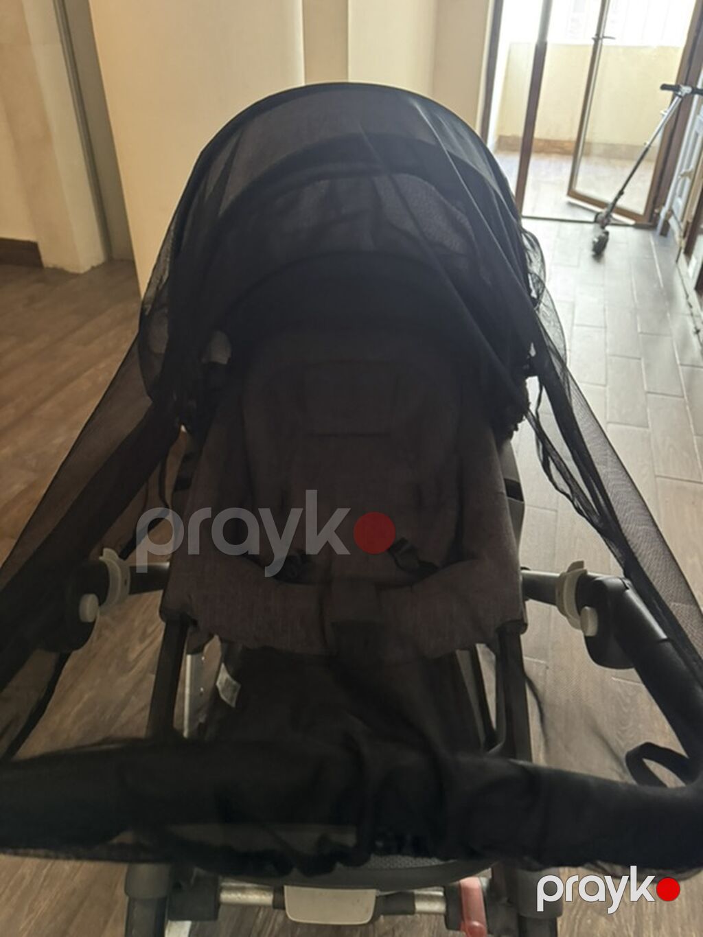 Stokke Scoot uşaq arabası(0-4 yaş qeder) - Rəng: tünd boz (melanj) — Arabalalar, Bakı (9)