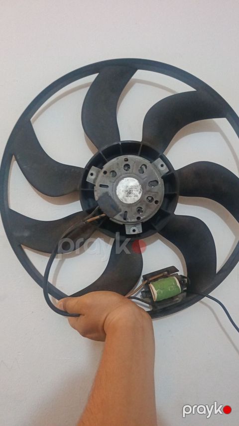 Avtomobil radiatoru üçün soyuducu ventilyator komplekti - 7 qanadlı — Bakı