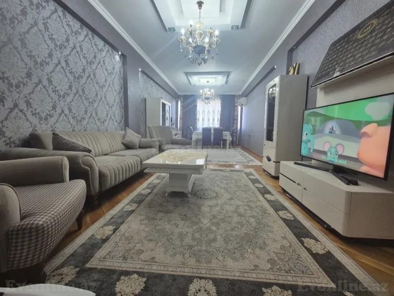 Satılır 3 otaqlı Mənzil Yeni tikili 115 m² Bakı, Nizami r., Neftçilər m — Bakı