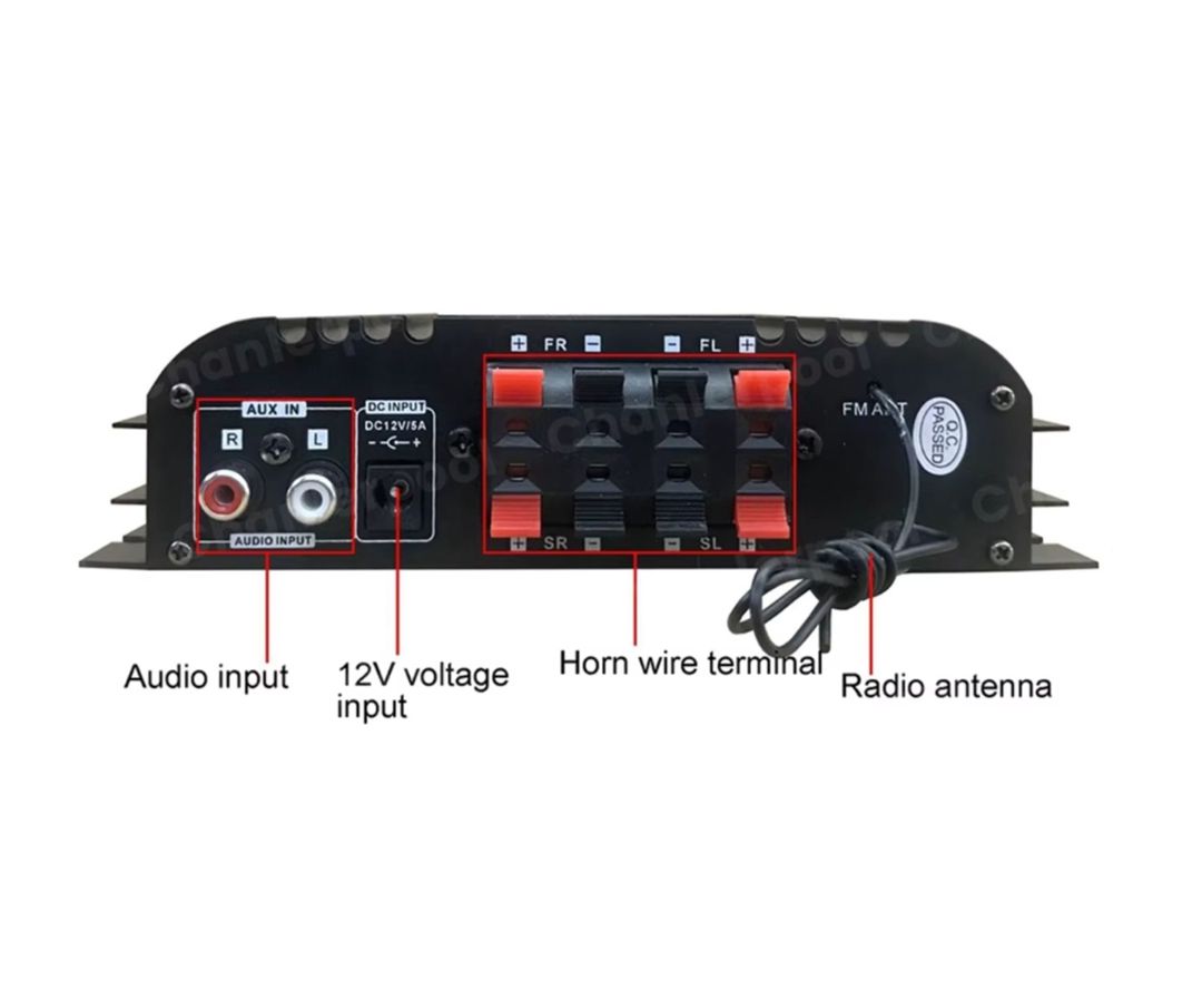 Ekvalayzer Amplifier 1600W — Səs texnikası, Bakı (3)