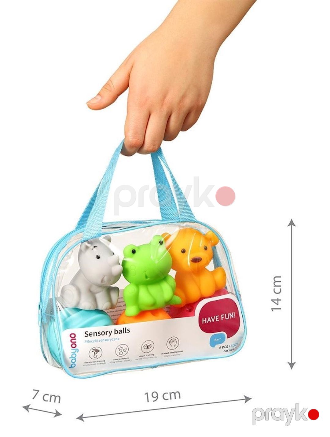 İnkişaf etdirən oyuncaqlar dəsti Babyono 1530, 6 ay+, silikon, 6 əd — Mallar, Bakı (2)