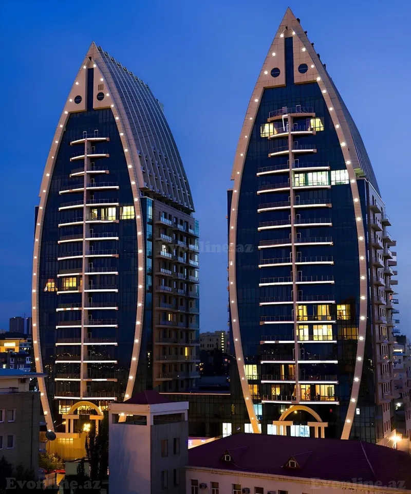 Satılır 4 otaqlı Mənzil Yeni tikili 216 m² Bakı, Yasamal r., Elmlər Akademiyası m — Mənzil, Bakı (5)