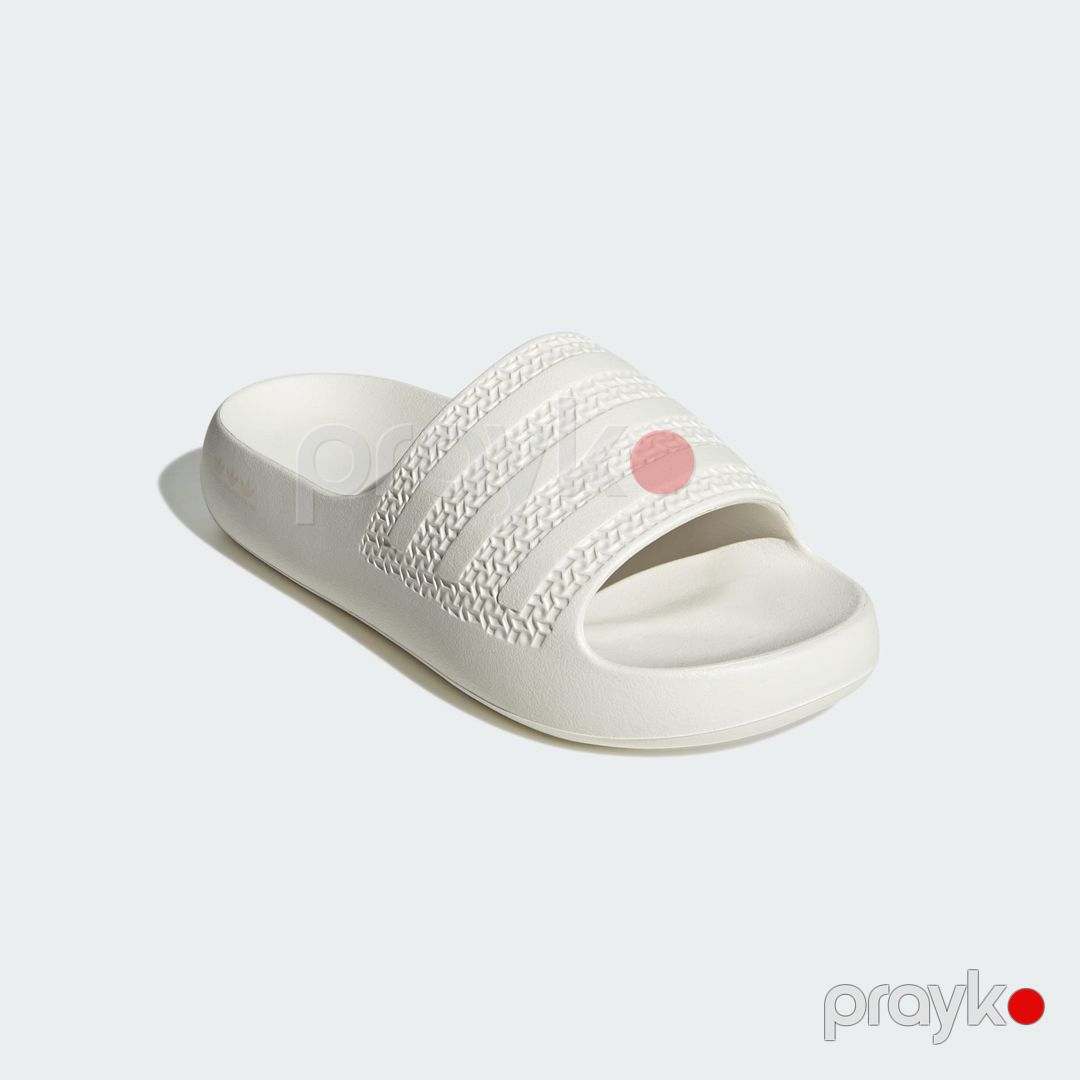 Qadınlar üçün tərliklər Adidas Adilette Ayoon W GV9536, ağ, sintetik, ölçü 38 — Mallar, Bakı (3)