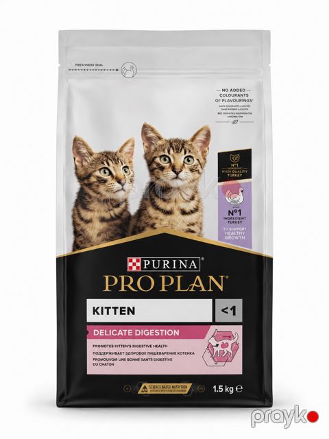 Quru yem pişik balaları üçün Proplan Deligate Digestion, hind quşu əti ilə, 1.5 kq — Bakı