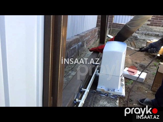 İnterdoor - Avtomatik sürgülü darvazalar — Pəncərələr, qapılar, balkonlar, Bakı (8)