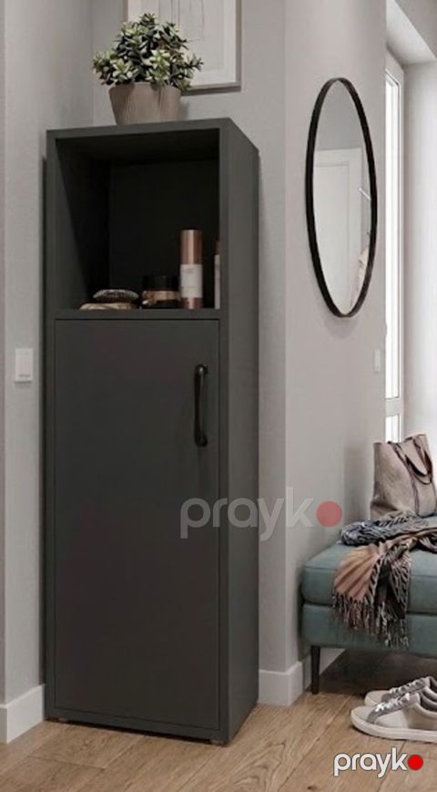 Tumba MB26, antrasit, laminat, 100x30x30 sm — Bakı