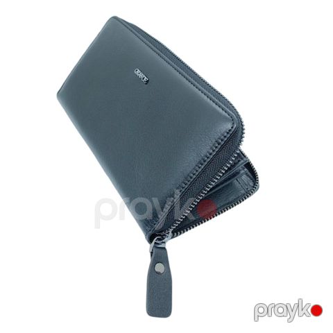 Qadınlar üçün dəri pul kisəsi Grande GRANDE_2700_BL_1, qara — Bakı