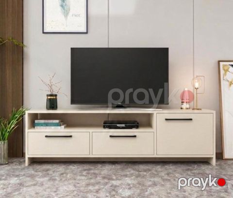 TV üçün tumba MB 9, laminat, bej, 160 sm — Bakı