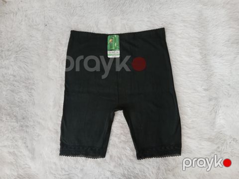 Qadınlar üçün şortlar dəsti OS1974, qara, bambuk lifi, ölçü 4XL, 3 əd — Bakı