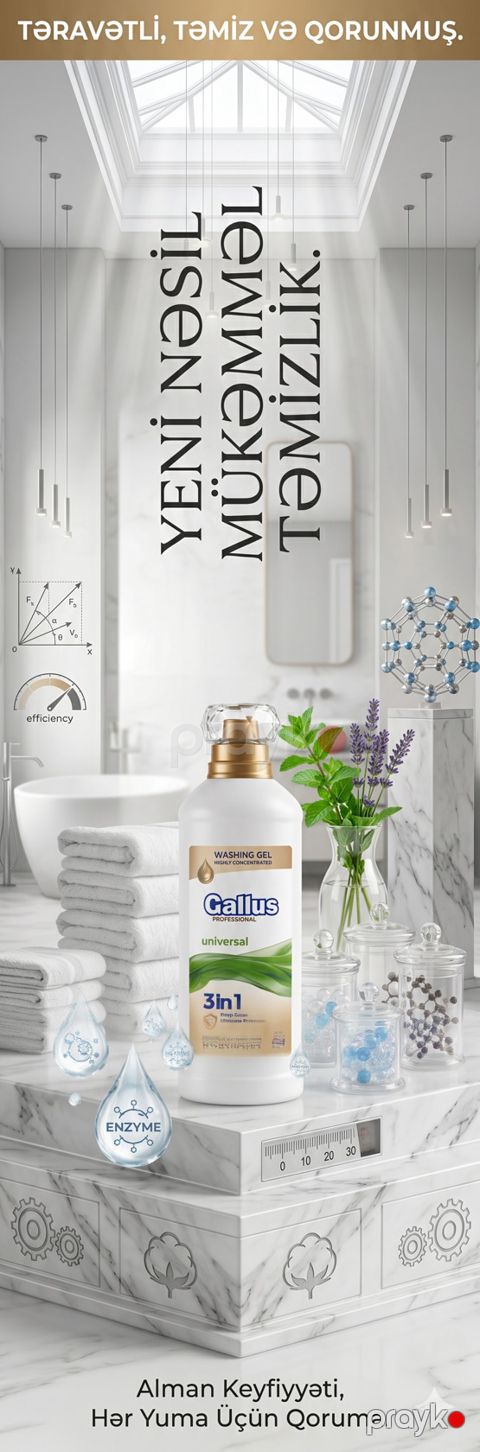 Yuma üçün gel Gallus 3-1-də, 2 L — Bakı