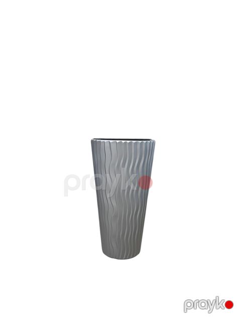 Dibçək 2877, plastik, boz, 60 L — Bakı