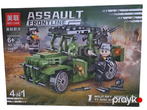 Konstruktor Assault Frontline 98440, 240 hissə, 6 yaşdan — Bakı
