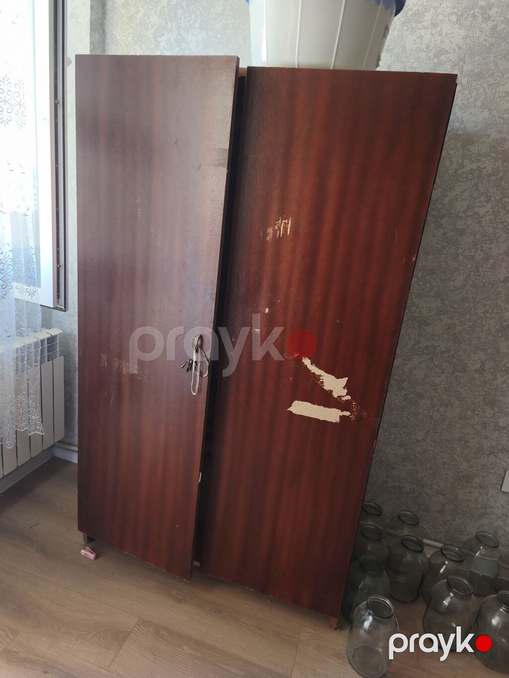 Mebel: 4 qapılı, üst dolablı geyim/saxlama şkafı Xüsusiyyətlər — Şkaflar, Saray (3)