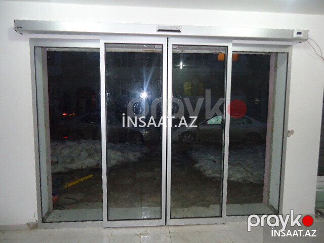 Avtomatik fotosel qapılar — Pəncərələr, qapılar, balkonlar, Bakı (3)