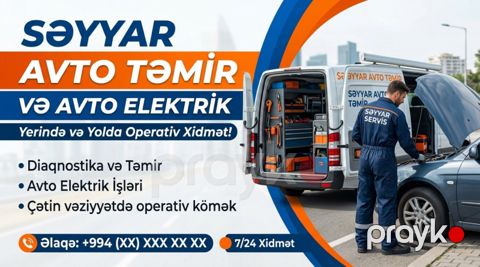 Avtoservis və diaqnostika xidməti — Bakı