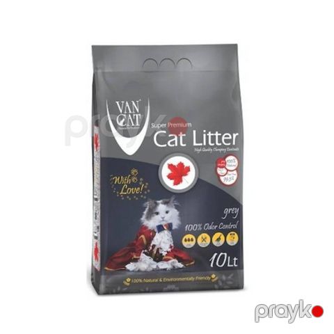 Toplaşan doldurucu Van Cat Natural Grey pişiklər üçün, 10 kq — Bakı