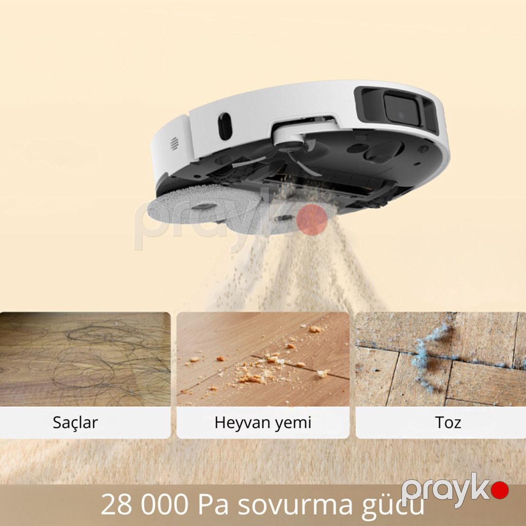 Robot-tozsoran Dreame L50 Ultra AE Qara — Ev texnikası, Bakı (6)